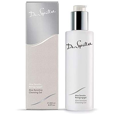 Dr. Spiller Aloe Sensitive Gel nettoyant Hydratant Nettoie les pores en profondeur Réduit les rougeurs et les irritations Texture moussante Toucher doux 200 ml Dr. Spiller Aloe Sensitive Gel nettoyant Hydratant Nettoie les pores en profondeur Réduit les rougeurs et les irritations Texture moussante Toucher doux 200 ml