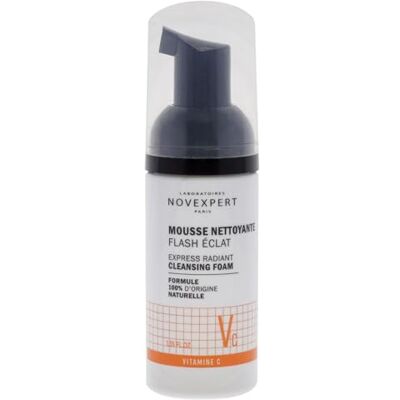 Novexpert mousse nettoyante flash éclat vitamine C 40ml Novexpert mousse nettoyante flash éclat vitamine C 40ml