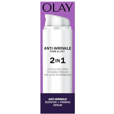 Olay Crème de jour anti-rides 2 en 1 + sérum 50 ml Olay Crème de jour anti-rides 2 en 1 + sérum 50 ml