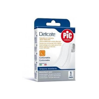 PIKDARE SPA Bandes Delicates Blanches avec Tampon Antibactérien - Pansement de Premiers Secours PIKDARE SPA Bandes Delicates Blanches avec Tampon Antibactérien - Pansement de Premiers Secours