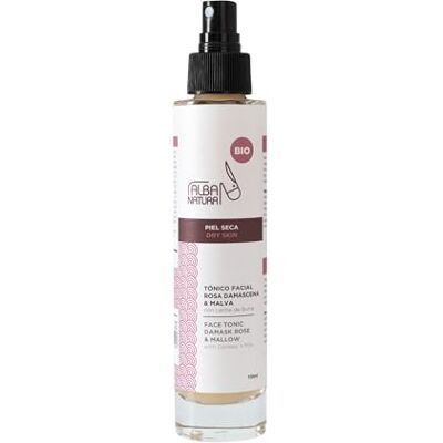 ALBA NATURA Tonique visage pour peau sèche Tonique purifiant à base d'huile de mauve et de lait d'ânesse Apporte douceur, hydratation et brillance Flacon en verre de 110 ml ALBA NATURA Tonique visage pour peau sèche Tonique purifiant à base d'huile de mauve et de lait d'ânesse Apporte douceur, hydratation et brillance Flacon en verre de 110 ml