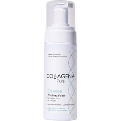 Collagena Mousse nettoyante douce et aérée à l'extrait de mangue Centella Asiatica Nettoyage en profondeur et hydratation Convient à tous les types de peau Collagena Mousse nettoyante douce et aérée à l'extrait de mangue Centella Asiatica Nettoyage en profondeur et hydratation Convient à tous les types de peau