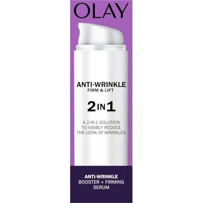 Olay Crème de jour anti-rides 2 en 1 + sérum 50 ml Olay Crème de jour anti-rides 2 en 1 + sérum 50 ml
