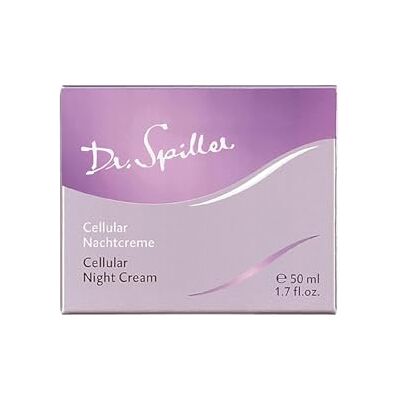 Dr. Spiller Cellular Crème de nuit à l'extrait de pomme à l'huile de noyer 50 ml Dr. Spiller Cellular Crème de nuit à l'extrait de pomme à l'huile de noyer 50 ml