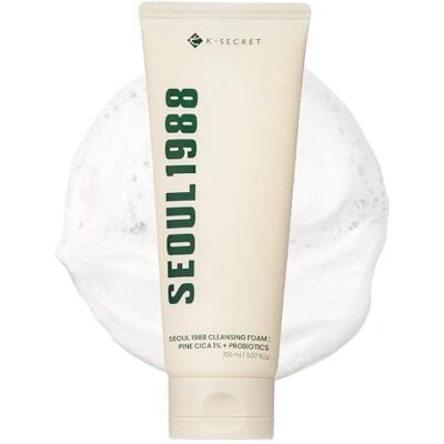 k-secret KSECRET SEOUL 1988 Mousse Nettoyante : Cica de Pin 1% + Probiotiques, 150ml / 5.07 fl.oz k-secret KSECRET SEOUL 1988 Mousse Nettoyante : Cica de Pin 1% + Probiotiques, 150ml / 5.07 fl.oz