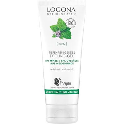 LOGONA Naturkosmetik Logona Deep Cleansing Exfoliation Gel Bio-Mint & Sali LOGONA Naturkosmetik Logona Deep Cleansing Exfoliation Gel Bio-Mint & Sali