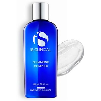 IS CLINICAL Complexe nettoyant 3 en 1 nettoyant doux pour les pores en profondeur et démaquillant. Aide les peaux sujettes à l'acné et aux imperfections 180 ml IS CLINICAL Complexe nettoyant 3 en 1 nettoyant doux pour les pores en profondeur et démaquillant. Aide les peaux sujettes à l'acné et aux imperfections 180 ml
