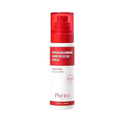 PURITO Hypochlorous Acid Facial Spray Witch Hazel 5% + Forest Breeze HOCl Facial Mist for Sensitive, Redness-Prone Skin Refreshing Toner Mist Korean Skincare, 100mL / 3.38 fl.oz PURITO Hypochlorous Acid Facial Spray Witch Hazel 5% + Forest Breeze HOCl Facial Mist for Sensitive, Redness-Prone Skin Refreshing Toner Mist Korean Skincare, 100mL / 3.38 fl.oz