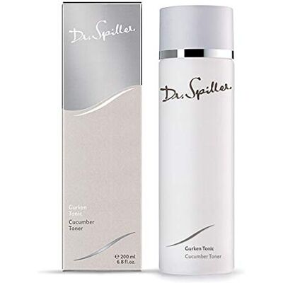 Dr. Spiller Concombres Tonic Eau purifiante et rafraîchissante pour le visage Affine les pores Hydrate Dr. Spiller Concombres Tonic Eau purifiante et rafraîchissante pour le visage Affine les pores Hydrate