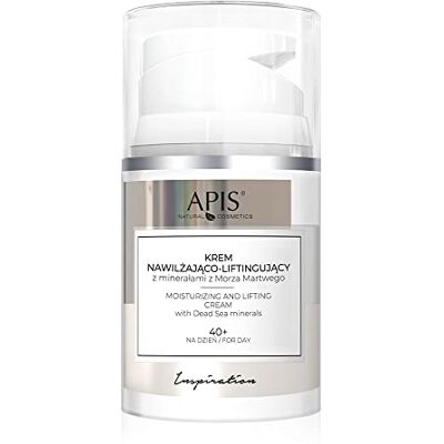 Apis Natural Cosmetics Apis Inspiration 40+ Crème hydratante et liftante aux minéraux de la mer Morte 50 ml Apis Natural Cosmetics Apis Inspiration 40+ Crème hydratante et liftante aux minéraux de la mer Morte 50 ml