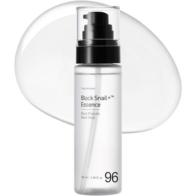 TOSOWOONG Black Snail Plus Essence avec 960 890 ppm Black Snail Secretion Filtrate, Sérum Hydratant Peaux Saines Peaux Sensibles, Soins Coréens, 100ml TOSOWOONG Black Snail Plus Essence avec 960 890 ppm Black Snail Secretion Filtrate, Sérum Hydratant Peaux Saines Peaux Sensibles, Soins Coréens, 100ml