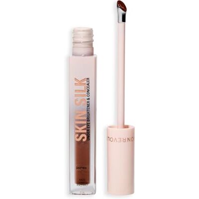 Revolution Beauty London Revolution Skin Silk Radiant Serum Illuminateur contour des yeux Hydrate et lisse avec acide hyaluronique et squalane Vegan & Cruelty-Free Deep Red 4 ml Revolution Beauty London Revolution Skin Silk Radiant Serum Illuminateur contour des yeux Hydrate et lisse avec acide hyaluronique et squalane Vegan & Cruelty-Free Deep Red 4 ml