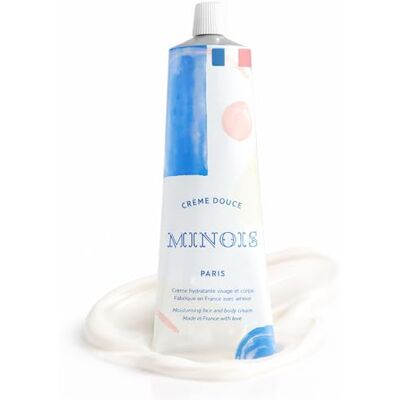 MINOIS Paris Crème Hydratante Visage et Corps pour Enfants Dès la Naissance pour Peaux Sensibles 98% Ingrédients d'Origine Naturelle Karité et Amande Douce Made in France (100ml) MINOIS Paris Crème Hydratante Visage et Corps pour Enfants Dès la Naissance pour Peaux Sensibles 98% Ingrédients d'Origine Naturelle Karité et Amande Douce Made in France (100ml)