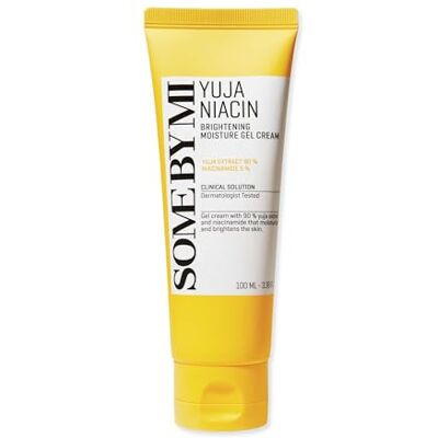 SOME BY MI Yuja Niacin Gel Crème Éclat 100 ml – Soin coréen aux 10 vitamines & niacinamide – Gel hydratant léger anti-taches & teint terne irrégulier SOME BY MI Yuja Niacin Gel Crème Éclat 100 ml – Soin coréen aux 10 vitamines & niacinamide – Gel hydratant léger anti-taches & teint terne irrégulier