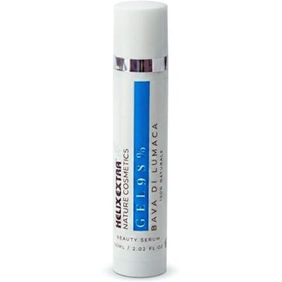 helixextra Helix Extra Gel 98 % bave d'escargot pure, adjuvant pour acné, cicatrices, rides, vergetures, 100 % fabriqué en Italie, 60 ml helixextra Helix Extra Gel 98 % bave d'escargot pure, adjuvant pour acné, cicatrices, rides, vergetures, 100 % fabriqué en Italie, 60 ml