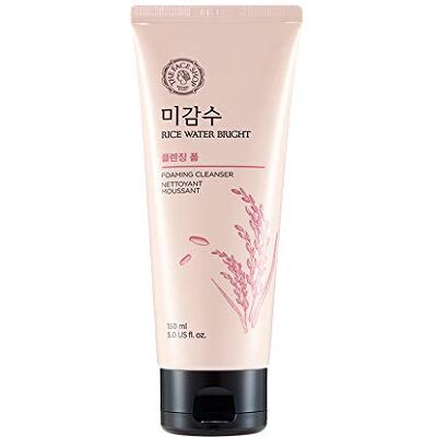 The Face Shop Mousse Nettoyante visage au Riz Rice Water Bright 150ml The Face Shop Mousse Nettoyante visage au Riz Rice Water Bright 150ml
