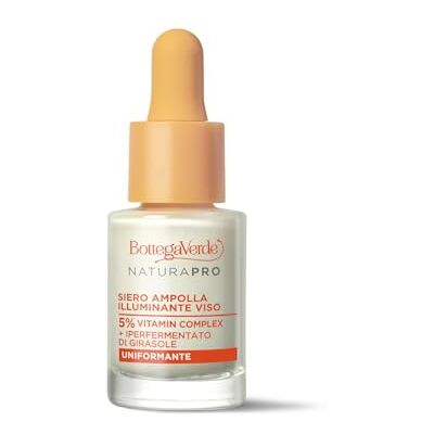 Bottega Verde Sérum ampoule éclairante concentré visage avec 5% Complexe de vitamines (15 ml) Bottega Verde Sérum ampoule éclairante concentré visage avec 5% Complexe de vitamines (15 ml)