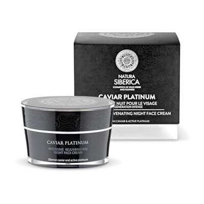 Natura Siberica NS Caviar Platinum Intense Crème Visage Nuit Raffermissante 50 ml Natura Siberica NS Caviar Platinum Intense Crème Visage Nuit Raffermissante 50 ml