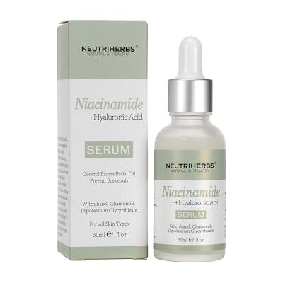 NEUTRIHERBS Sérum Niacinamide pour le visage, réduit efficacement l'excès d'huile du visage, minimise les pores et prévient les éruptions cutanées NEUTRIHERBS Sérum Niacinamide pour le visage, réduit efficacement l'excès d'huile du visage, minimise les pores et prévient les éruptions cutanées