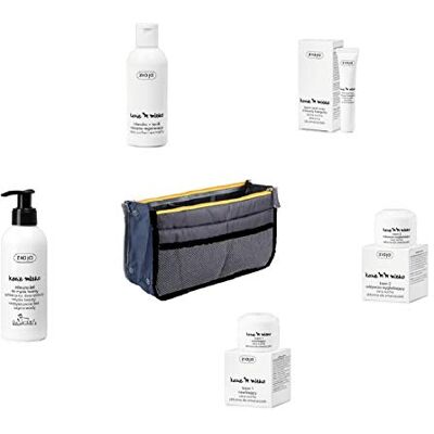 Autoschmuck ZIAJA + Set de sac de rangement crème exfoliante tonique pour maquillage de voiture (visage lait de chèvre) Autoschmuck ZIAJA + Set de sac de rangement crème exfoliante tonique pour maquillage de voiture (visage lait de chèvre)