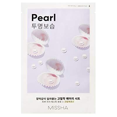 MISSHA Perles Pearl Sheet Masque anti-âge, éclaircissant, hydratant, régénérant, masque coréen cosmétique kbeauty set 4 pièces MISSHA Perles Pearl Sheet Masque anti-âge, éclaircissant, hydratant, régénérant, masque coréen cosmétique kbeauty set 4 pièces