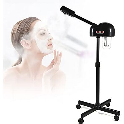 RibasuBB Vaporisateur facial, brume chaude, humidificateur, 800 W, pour le visage, le visage, le sauna, la maison, le spa, pour le salon et la maison, enlever les points noirs, hauteur réglable RibasuBB Vaporisateur facial, brume chaude, humidificateur, 800 W, pour le visage, le visage, le sauna, la maison, le spa, pour le salon et la maison, enlever les points noirs, hauteur réglable