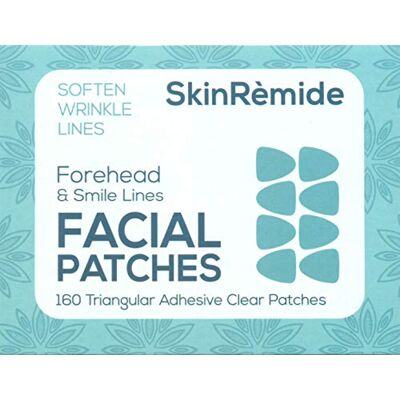 Skinremide 160 patchs adhésifs triangulaires pour le traitement des rides du visage Skinremide 160 patchs adhésifs triangulaires pour le traitement des rides du visage
