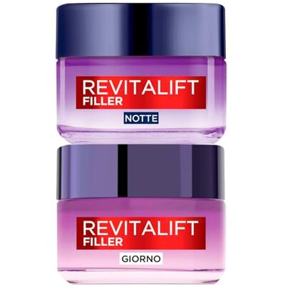 L'Oreal Paris L'Oréal Paris Revitalift Filler Traitement Antirides Nuit et Jour avec Acide Hyaluronique L'Oreal Paris L'Oréal Paris Revitalift Filler Traitement Antirides Nuit et Jour avec Acide Hyaluronique