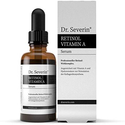 Severin Skin Booster: ® Retinol Vitamin A Sérum : de haute concentration pour une efficacité maximale. Soin du visage au jour + nuit : anti-âge ; anti bouton + comédon Severin Skin Booster: ® Retinol Vitamin A Sérum : de haute concentration pour une efficacité maximale. Soin du visage au jour + nuit : anti-âge ; anti bouton + comédon