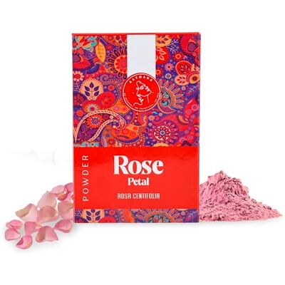 AATMANA Rose Petal Powder Éclaircissement de la Peau et Blemishes Exfoliant Cheveux & Visage Hydratation Éclaircissante pour la Peau Masque Visage Minimiseur Huile Contrôle 100g AATMANA Rose Petal Powder Éclaircissement de la Peau et Blemishes Exfoliant Cheveux & Visage Hydratation Éclaircissante pour la Peau Masque Visage Minimiseur Huile Contrôle 100g