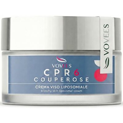 VOVEES CPR6 Crème Visage Anti-Rougeurs Couperose et Rosacée, Peau Sensible et Réactive, 6 Actifs Naturels, 50 ml VOVEES CPR6 Crème Visage Anti-Rougeurs Couperose et Rosacée, Peau Sensible et Réactive, 6 Actifs Naturels, 50 ml