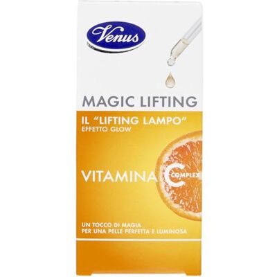 Venus , Magic Lifting Flash Effet Glow, avec vitamine C, créatine et caféine, luminosité instantanée et peau poncée, corrige les imperfections pour selfies parfaits, 30 ml Venus , Magic Lifting Flash Effet Glow, avec vitamine C, créatine et caféine, luminosité instantanée et peau poncée, corrige les imperfections pour selfies parfaits, 30 ml