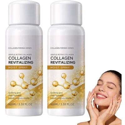 XUSHAOLUN Lot de 2 sprays raffermissants au collagène Huile corporelle pour raffermir et raffermir la peau contre les rides et ridules Spray raffermissant pour la peau mature Sérum de collagène repulpant XUSHAOLUN Lot de 2 sprays raffermissants au collagène Huile corporelle pour raffermir et raffermir la peau contre les rides et ridules Spray raffermissant pour la peau mature Sérum de collagène repulpant