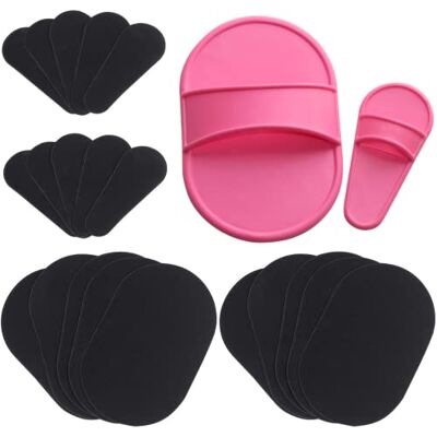 TRIXES Ensemble de 20 Coussinets Exfoliants pour une Peau Lisse Épilation des Jambes Bras Visage Lèvre Supérieure TRIXES Ensemble de 20 Coussinets Exfoliants pour une Peau Lisse Épilation des Jambes Bras Visage Lèvre Supérieure