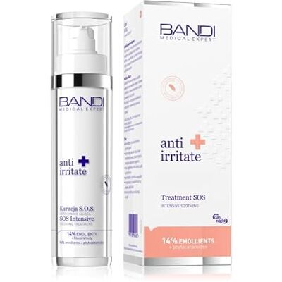 BANDI Crème Hydratante Hypoallergénique Sos pour Peau Sensible Crème Nourrissante Anti-Irritation Soin Apaisant pour Peau Déshydratée Émollient 50ml BANDI Crème Hydratante Hypoallergénique Sos pour Peau Sensible Crème Nourrissante Anti-Irritation Soin Apaisant pour Peau Déshydratée Émollient 50ml