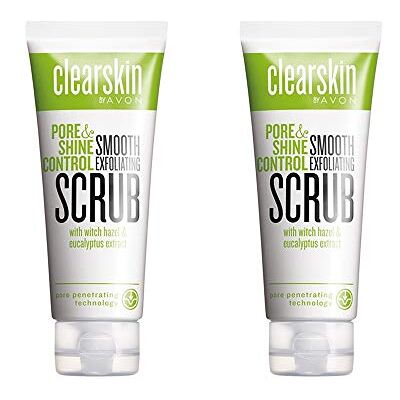 Avon Clearskin Lot de 2 gommages tonifiants pénétrants 75 ml chacun Avon Clearskin Lot de 2 gommages tonifiants pénétrants 75 ml chacun