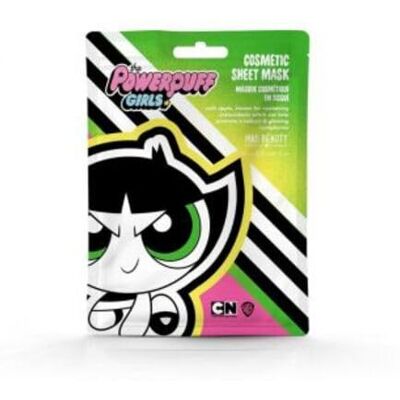 MAD Beauty . Masque facial Powerpuff Girls Cosmetic Sheet Mask Buttercup MAD Beauty . Masque facial Powerpuff Girls Cosmetic Sheet Mask Buttercup