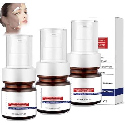 FLLUOUZH 3 Pièces Blanchir Et Rousseur de Rousseur Essence, Sérum Anti-Point, Vitamin C Dark Spot Corrict Sérum pour Le Visage, Magic Whitening Spot Cream FLLUOUZH 3 Pièces Blanchir Et Rousseur de Rousseur Essence, Sérum Anti-Point, Vitamin C Dark Spot Corrict Sérum pour Le Visage, Magic Whitening Spot Cream