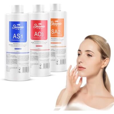 Marfort MEIXUSI Aqua Peeling Solution Salon Professionnel Dermabrasion Facial Solutions Spéciales Soins de la Peau Aqua Peeling Sérum pour Hydra Facial Dermabrasion Machine 400 ml (lot de 3 bouteilles) Marfort MEIXUSI Aqua Peeling Solution Salon Professionnel Dermabrasion Facial Solutions Spéciales Soins de la Peau Aqua Peeling Sérum pour Hydra Facial Dermabrasion Machine 400 ml (lot de 3 bouteilles)