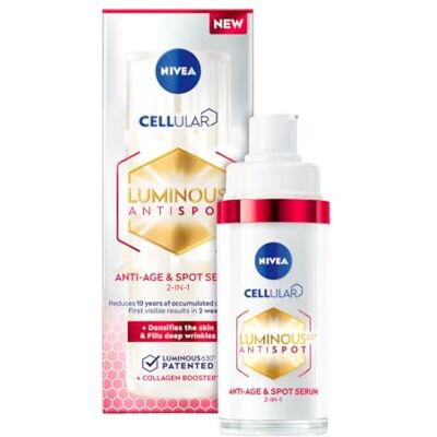 NIVEA Cellular Luminous 630 Serum - Anti-Âge & Taches Pigmentaires NIVEA Cellular Luminous 630 Serum - Anti-Âge & Taches Pigmentaires