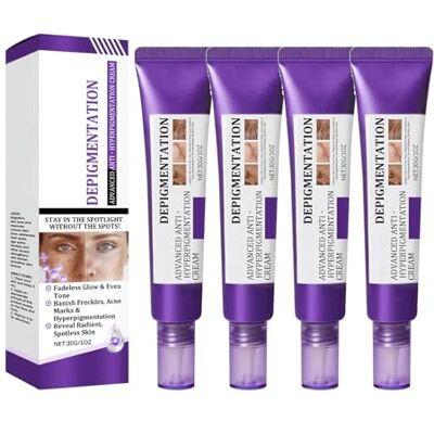 QGuoJie Crème anti-hyperpigmentation avancée Élimine les taches brunes et traitement du visage anti-âge Crème hydratante éclaircissante pour tous les types de peau (4) QGuoJie Crème anti-hyperpigmentation avancée Élimine les taches brunes et traitement du visage anti-âge Crème hydratante éclaircissante pour tous les types de peau (4)