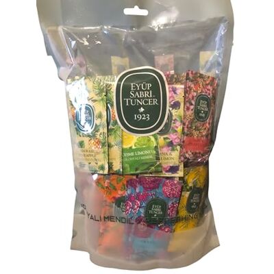 EYÜP SABRİ TUNCER Lot de 100 lingettes rafraîchissantes, petite taille 5 x 10 cm EYÜP SABRİ TUNCER Lot de 100 lingettes rafraîchissantes, petite taille 5 x 10 cm
