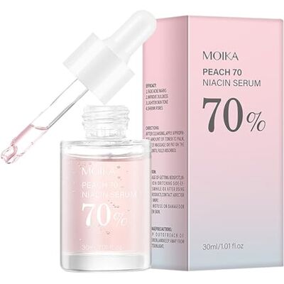 BRLYYO Niacinamide 70 % + 4 % TXA Sérum, acide hyaluronique, sérum à points noirs, anti-âge et anti-rides, convient à tous les types de peau, acide hyaluronique 30 ml BRLYYO Niacinamide 70 % + 4 % TXA Sérum, acide hyaluronique, sérum à points noirs, anti-âge et anti-rides, convient à tous les types de peau, acide hyaluronique 30 ml