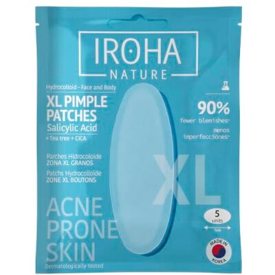 Iroha XL Patch Cutané - Réduit rougeurs, boutons - Patch anti-imperfections Iroha XL Patch Cutané - Réduit rougeurs, boutons - Patch anti-imperfections