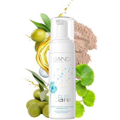BANDI Mousse Nettoyante Visage Probiotiques Cica-Nettoyant Doux Tous Types Peau Mousse Hydratante Nettoyant Naturel Peau Sensible Élimine Impuretés et Maquillage BANDI Mousse Nettoyante Visage Probiotiques Cica-Nettoyant Doux Tous Types Peau Mousse Hydratante Nettoyant Naturel Peau Sensible Élimine Impuretés et Maquillage