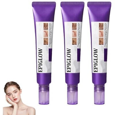 JIAOY EPIGLOW Advanced Lot de 3 crèmes pigmentaires hydratantes pour correction du tonus, traitement pigmentaire, anti-âge, élimination des taches brunes, de la peau JIAOY EPIGLOW Advanced Lot de 3 crèmes pigmentaires hydratantes pour correction du tonus, traitement pigmentaire, anti-âge, élimination des taches brunes, de la peau