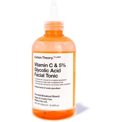 Rio Vitamin C and Glycolic Acid Face Toner 250ml Minimises and Clears Congested Pores While Improving Skin Texture and Tone. Ideal for Tired, Dull Looking Skin. Rio Vitamin C and Glycolic Acid Face Toner 250ml Minimises and Clears Congested Pores While Improving Skin Texture and Tone. Ideal for Tired, Dull Looking Skin.