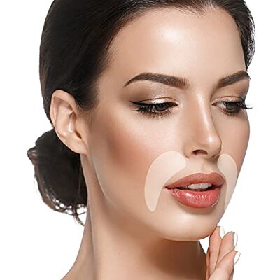 BLUMBODY Patchs anti-rides pour les lignes du sourire Traitement hydratant et anti-âge Patchs naturels pour le visage pour soulever la nuit Réduit les ridules, alternative au botox (100 ct) BLUMBODY Patchs anti-rides pour les lignes du sourire Traitement hydratant et anti-âge Patchs naturels pour le visage pour soulever la nuit Réduit les ridules, alternative au botox (100 ct)