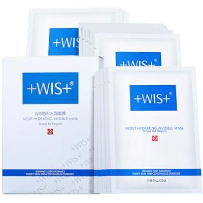 +WIS+ WIS Feuille de masque hydratant lissant 24 paquets, profondément hydratant, rétrécit les pores, anti-âge et rides, contrôle de l'huile et traitement de l'acné pour tous les types de peau +WIS+ WIS Feuille de masque hydratant lissant 24 paquets, profondément hydratant, rétrécit les pores, anti-âge et rides, contrôle de l'huile et traitement de l'acné pour tous les types de peau
