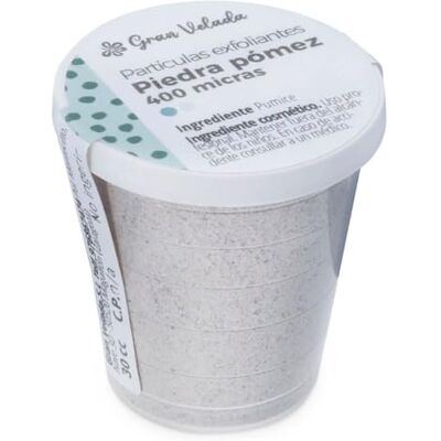 GRAN VELADA Particules exfoliantes de pierre ponce 400 microns en grain 500 g GRAN VELADA Particules exfoliantes de pierre ponce 400 microns en grain 500 g
